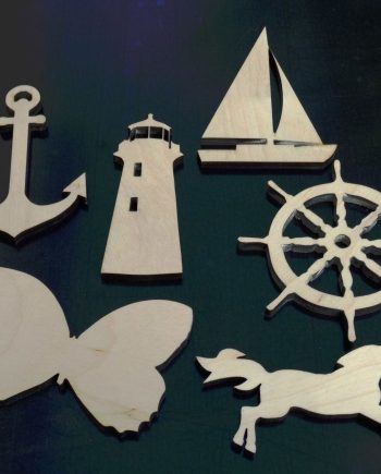 7.Dekoracje, ozdoby ze sklejki na ścianę.