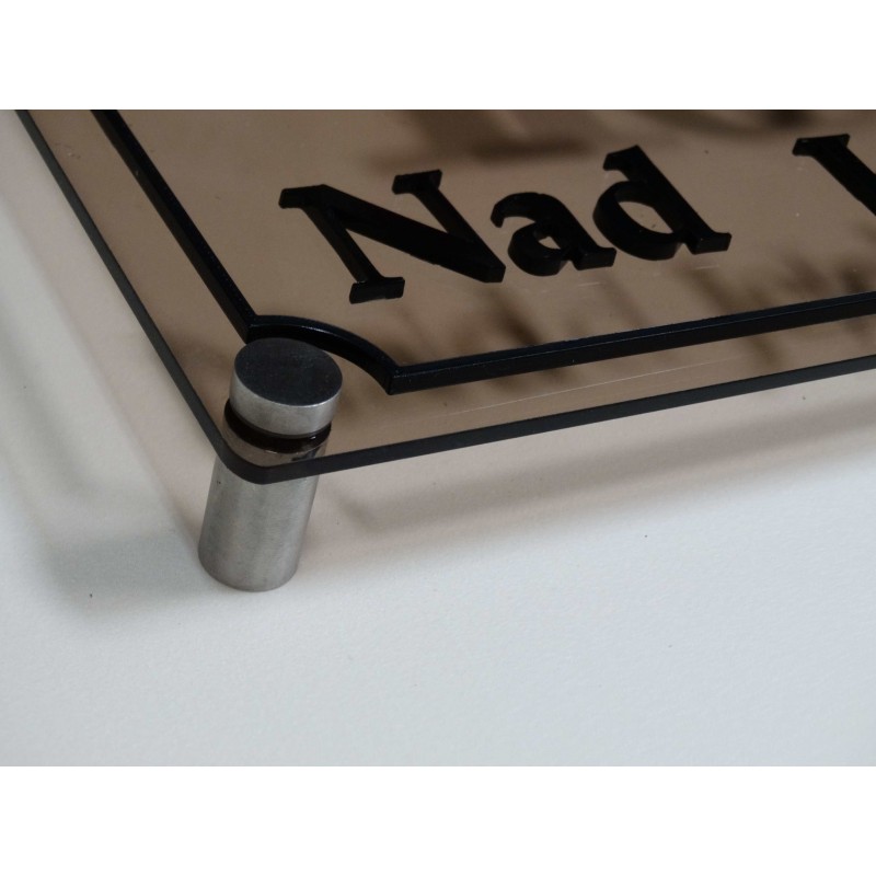 Tablica adresowa z numerem domu - 3D